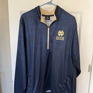 Colosseum Tan and Black Men's Pullover